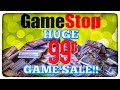 HUGE GAMESTOP SALE! $1 GAMES! 50 Cent GAMES! Haul Unboxing