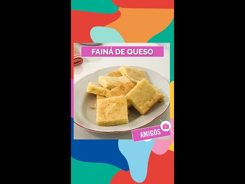 Recetazas: fainá de queso