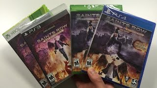 Saints Row IV 4 + Re-Elected + Gat Out of Hell (PS4/Xbox One / PS3 / Xbox 360 ) Unboxing !!
