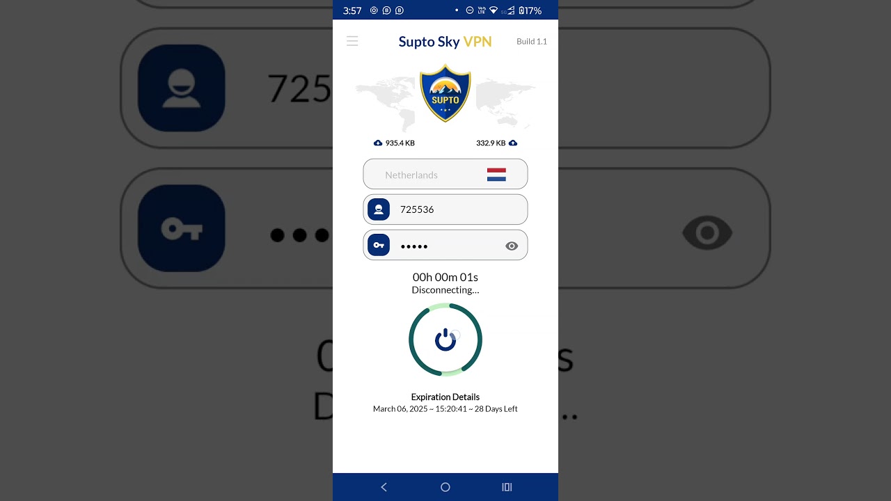 How to working supto sky vpn