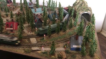 Layout N scale made by Simon Nazaryan