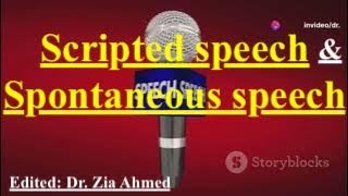 Decoding Scripted Speech in Stylistics