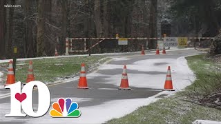 Newfound Gap Road, some other Smoky Mountain roads, closed due to winter weather Monday