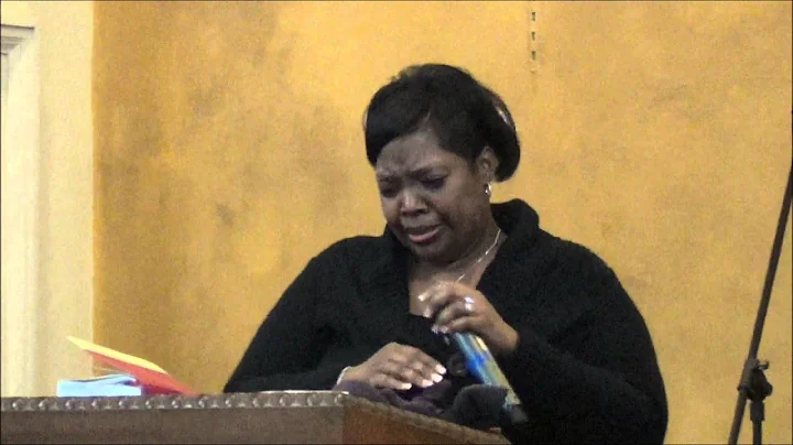 ELDER Toni Busby Peters..Preachin...  Machine...