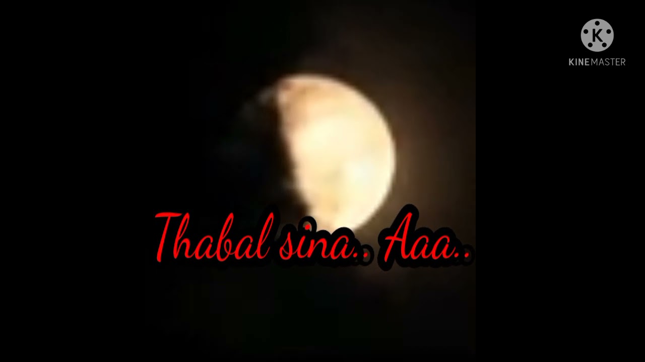 Thabalsina  lyrics video song