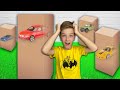Mystery boxes challenge - Mark find new cars