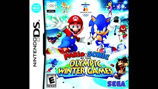 Skating Speed Skating 500M - Mario & Sonic At The Olympic Winter Games Ds Ost
