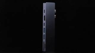 Grenoplus 8 In 1 Expandable Dual Hd C Combo Hub