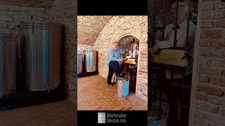 Sorin Tanase recomanda butoaie inox pentru depozitare vin sau palinca.