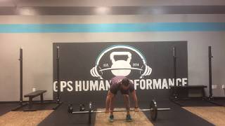 Floor Row (Pendlay Row) | GPS Human Performance