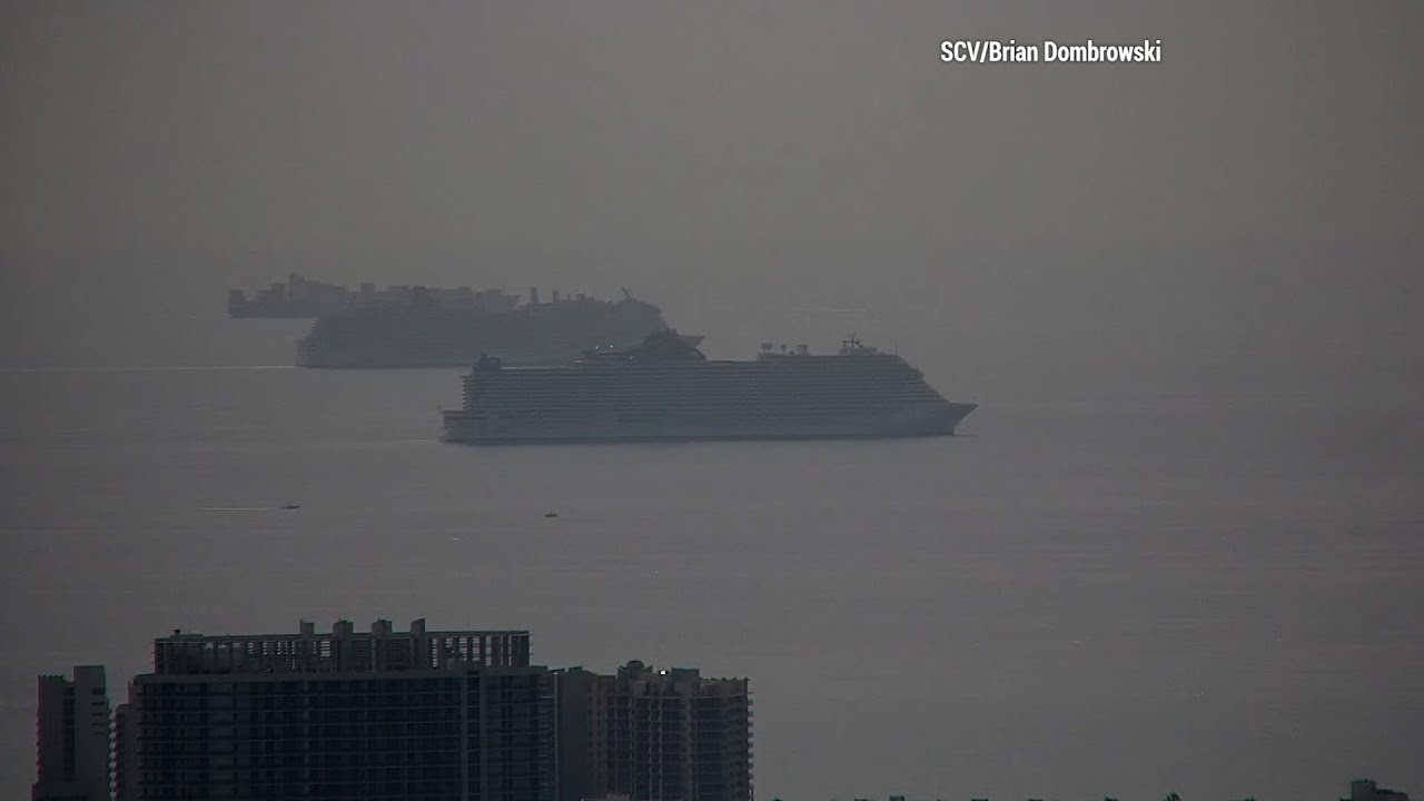 Port Of Miami Shut Down, All Traffic Blocked With Stranded Cruise Ships