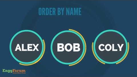 #17. ORDER BY SQL MariaDB | EnggForum