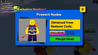 [Firework Noobie! 💫New Code] & [😱Please fix the flying bugs 😱]