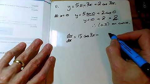 A Level Maths Year 2 Chapter 9 Ex9B Q11