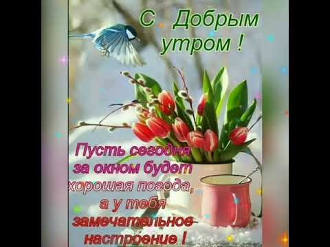 С добрым утром.