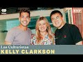 Capture de la vidéo Kelly Clarkson Visits Las Culturistas!