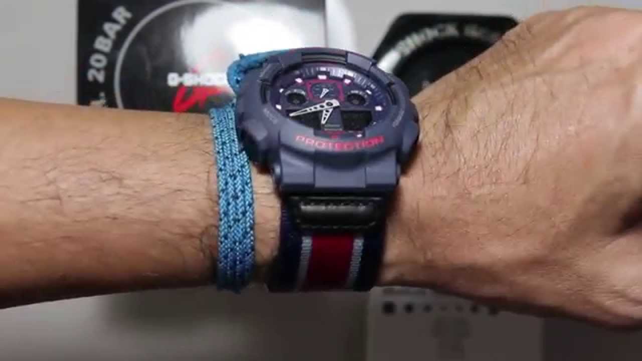 g shock ga 100mc