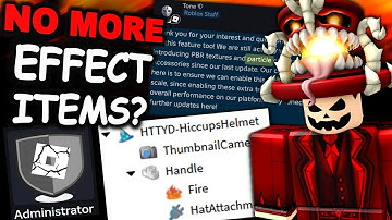 Why Roblox Stopped Making Special Effect Items… (CRAZY UGC ADDONS)