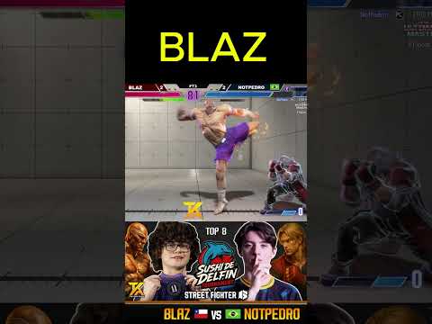 🔥 SUSHI DE DELFIN TOURNAMENT TOP 8 ▰ BLAZ (Sagat) vs NOTPEDRO (Ken) ▰ Street Fighter 6 🔥