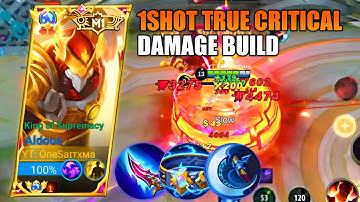 ALDOUS 1SHOT TRUE CRITICAL DAMAGE BUILD🔥 | ALDOUS BEST BUILD 2023