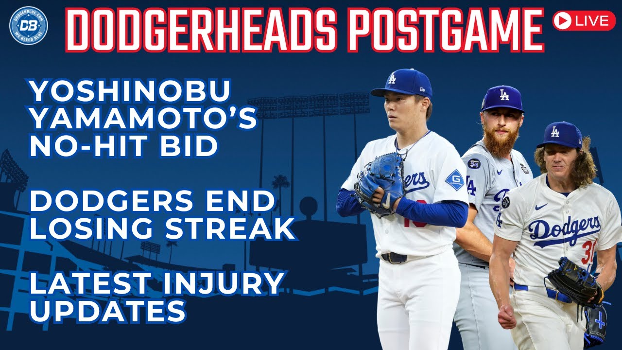 Recap: Dodgers End Losing Streak With Walk-Off Win, Yoshinobu