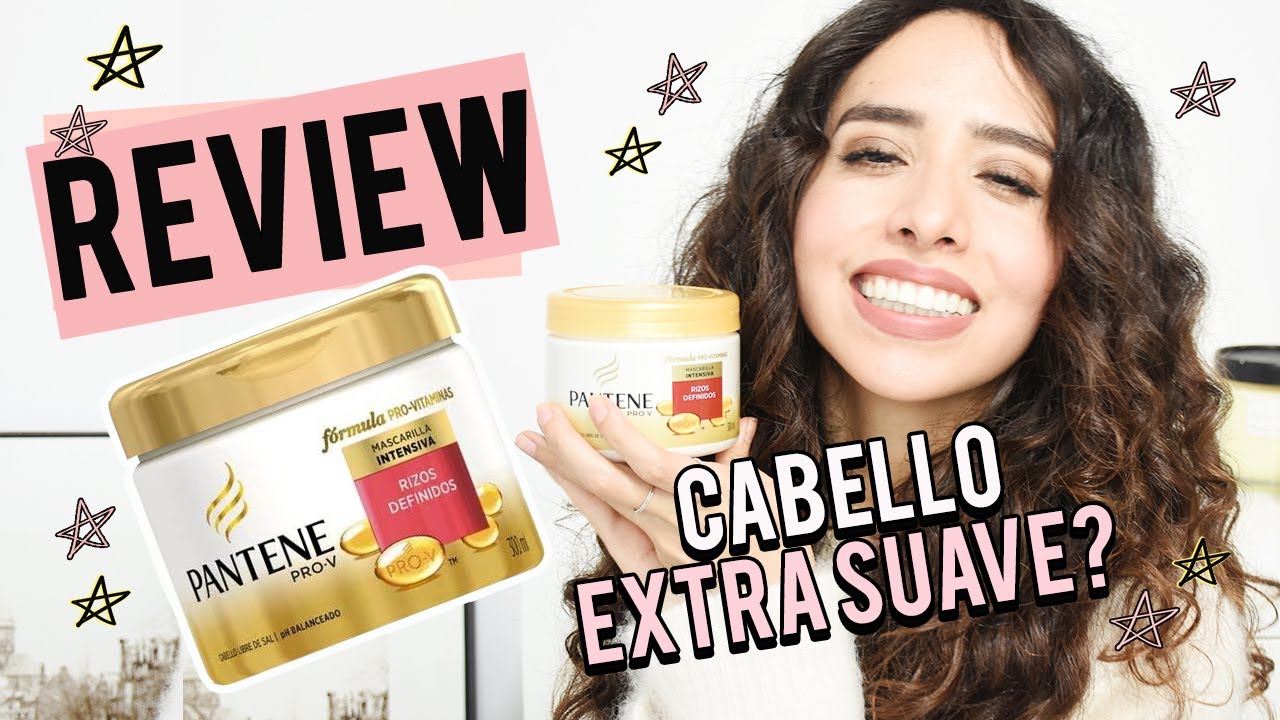 REVIEW PANTENE MASCARILLA RIZOS DEFINIDOS 😍 dasbel - YouTube