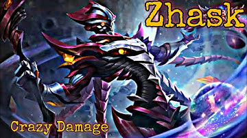 Zhask Unstoppable Lifesteal and Damage | Zhask Best Build | Mobile Legends Bang Bang