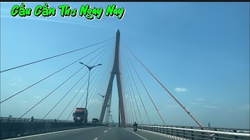 Cầu Cần Thơ là cây cầu dây văng có nhịp chính dài nhất khu vực Đông Nam Á