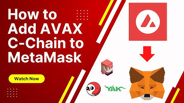 How to Add Avalanche (AVAX) C-Chain to MetaMask