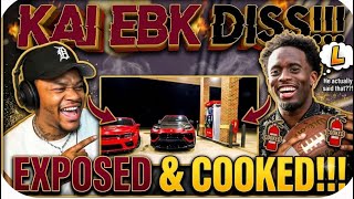 Kai Cenat - EBK (Official Music Video) *Diss Track* (REACTION)