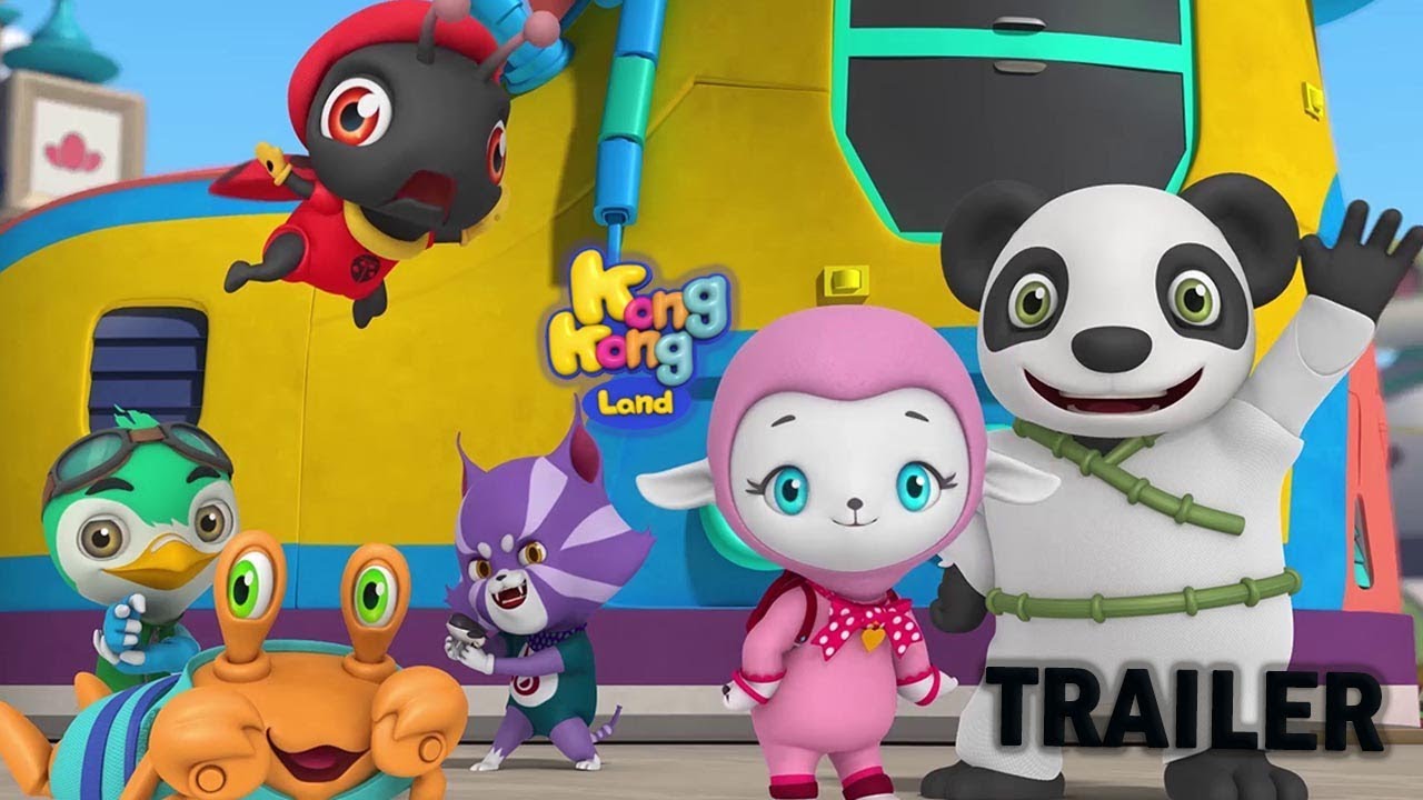 Мультфильм для детей | ТРЕЙЛЕР | Забавный мультфильм для детей | Земля Конгконг