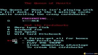 The Queen of Hearts Maze Game gameplay (PC Game, 1982) screenshot 2
