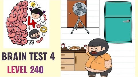 🧠 Brain Test 4 Level 240 | Find a way to cool down my poor Uncle Bubba | Walkthrough