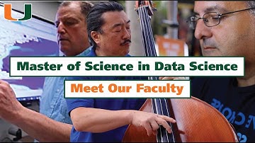 Meet Our Faculty - Master of Science in Data Science