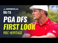 PGA DFS First Look - 2020 RBC Heritage - Awesemo.com