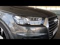 Audi Q7 S-line quattro 3.0 TDI V6 2018 quick walkaround in 4K