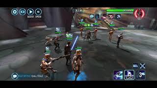 LS GEO TB P1 - GAS 4/4 General Skywalker and Clones - Light Side Geonosis Territory Battle - SWGOH Swgoh Light Side Geo Tb