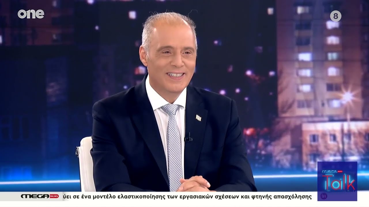 O Kυριάκος Βελόπουλος στην εκπομπή Talk με τον Τάκη Χατζή