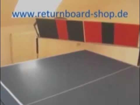 camouflage vloek knoop Table Tennis Robot or Returnboard? ... here is the answer! - YouTube