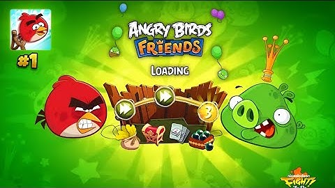 Angry Birds Friends || part 1 (gameplay Level 1 to 10 walkthrough) Android and iOS!
