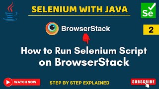 How to Run Selenium script on BrowserStack | How To Run Selenium Tests on BrowserStack | Bangla