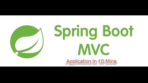 How To Create simple Spring MVC Application in Just 10 Mins