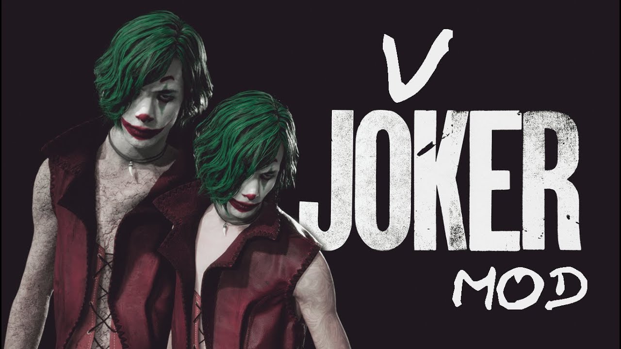 V Joker costume mod