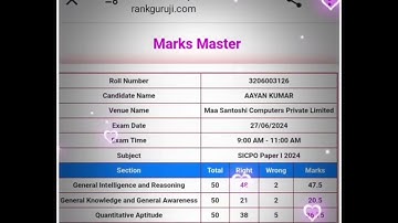 ssc Cpo Exam Passed😍#ssc #cpo