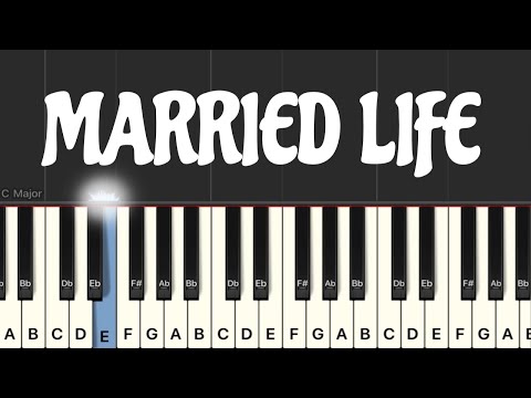 Married Life - Up Piano Tutorial | Medium