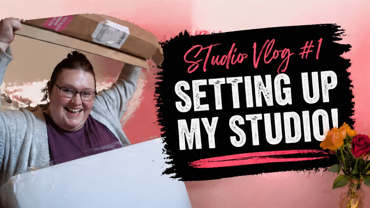STUDIO VLOG #1 Starting my Small Business Journey in 2025! - YouTube