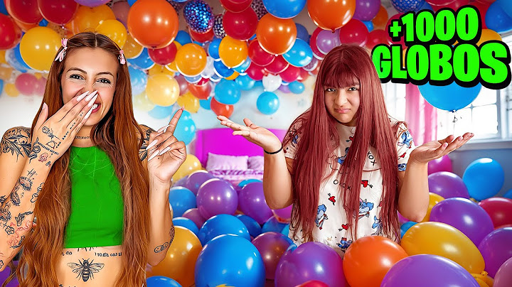 I FILL MY SISTER'S ROOM WITH BALLOONS *joke*