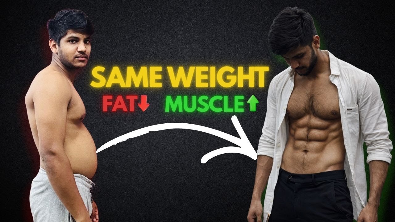 How to Lose FAT and Gain MUSCLE at the same time (BODY RECOMPOSITION) l Tamil