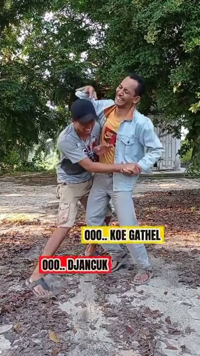 Djancuk ketemu Gathel😂😂😂#komedi #lucu ngakak #wantokocak #fyp #fypシ
