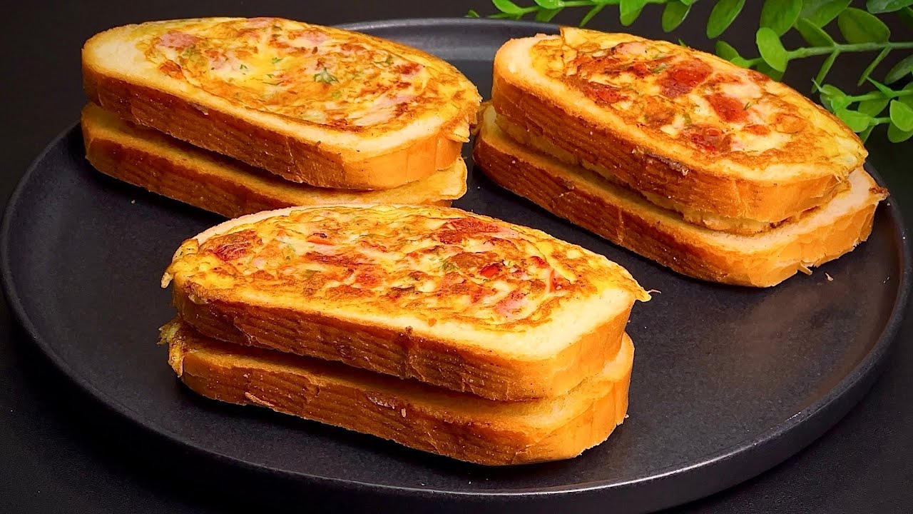 Das perfekte Rezept für Vielbeschäftigte! Heiße Frühstückssandwiches in ...